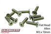 UR161310 Schrauben - Senkkopf - Allen - M3 x 10mm - ULTIMATE