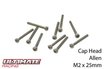 UR163225 Zylinderkopf - Hex (Allen) - M2 x 25mm - ULTIMATE