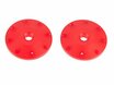 UR1711 Ultimate RC Stoßdämpfer Kolbenplatten 8x1.2mm (2) konisch 16mm schräge Löcher