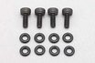 B2-S812AD "X" Ver. II shock Aluminum cap drain screw/O ring - YOKOMO