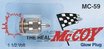 Glühkerze MC59 Mc Coy HOT Low to Med Nitro