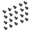 PD0666 Schraube 3x6 metrisch, isk, Linse, schwarz
