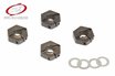 66480216 ALUMINIUM Hexagonal Montierung