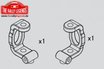 EZRL2203 Replacement Part - Rally Legends - C Hub 4 (L/R)