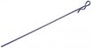RS046B Karosserieclips Extra-Lang Metallic Blau 1/10